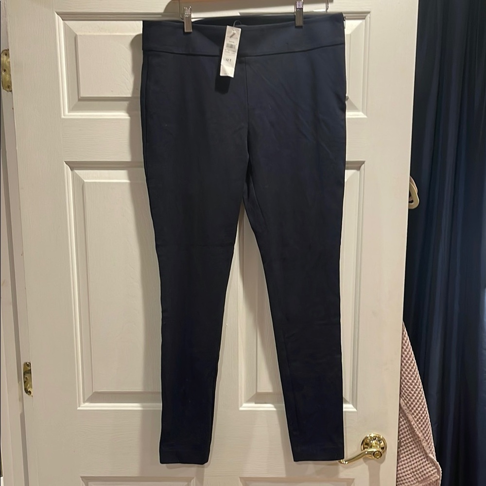Ann Taylor Navy Dress Pants NWT Size 12 Tall